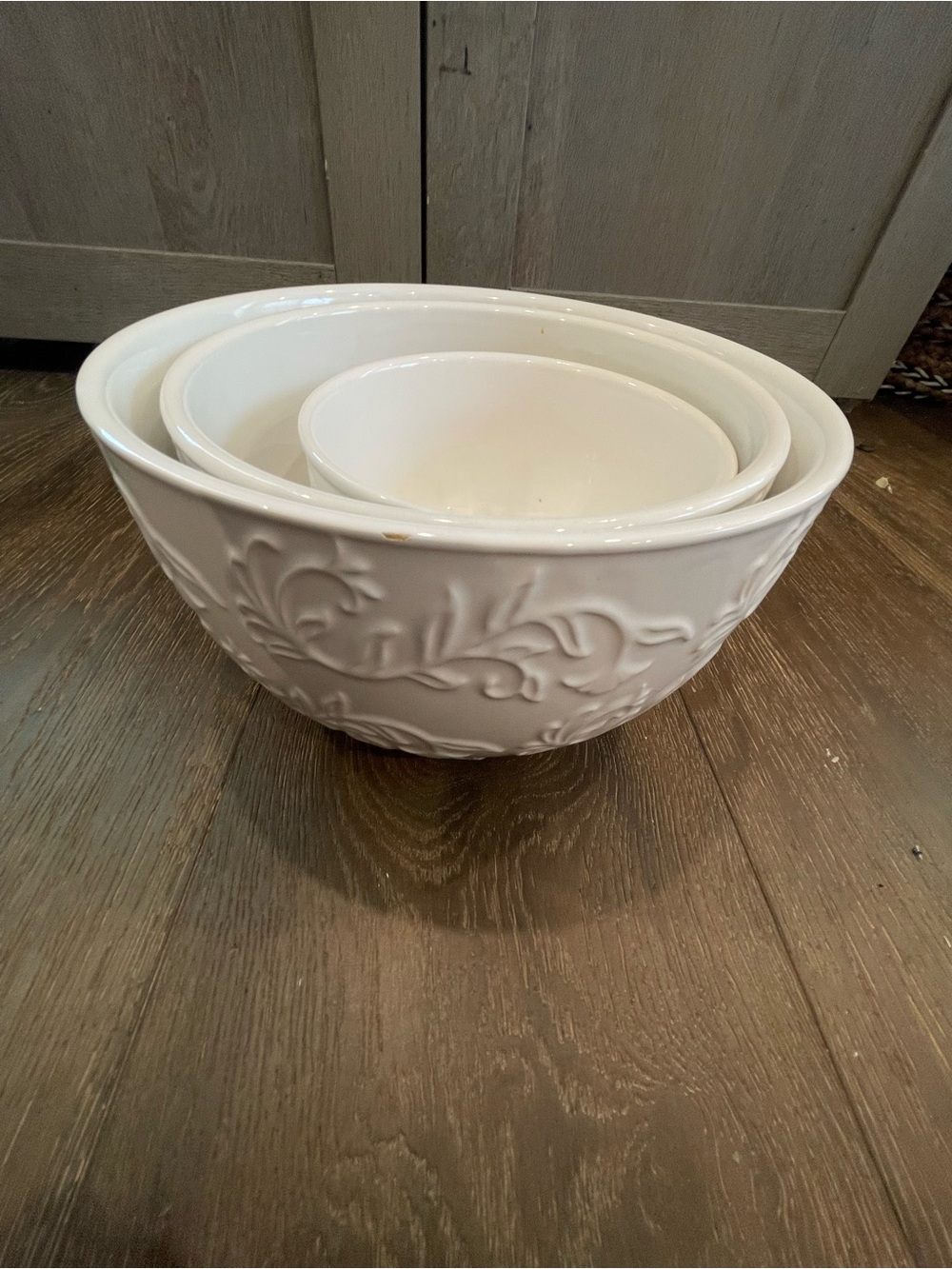 Entry Coventry Jasmine Ceramic Bowl - White